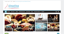 Desktop Screenshot of momblogmagazine.com